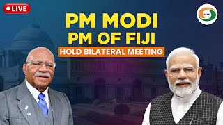 LIVE: PM Modi & PM of Fiji Sitiveni Rabuka hold Bilateral Meeting | Hyderabad House