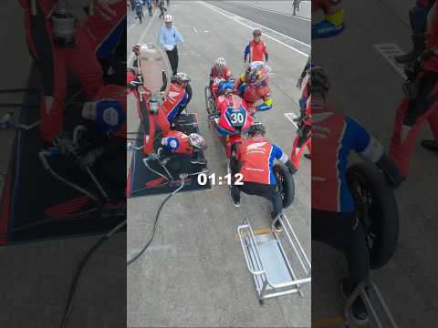 Pitstop Practice vs Actual Race in MotoGP | Fastest Times💫