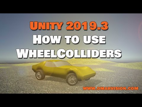 wheels colliders unity 2019