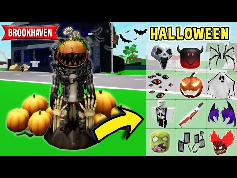 BROOKHAVEN'DA KORKUNÇ CADILAR BAYRAMI KOSTÜMLERİ | ROBLOX BROOKHAVEN | HALLOWEN @mavisroblox