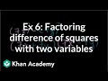 Factoring Differences of Squares
