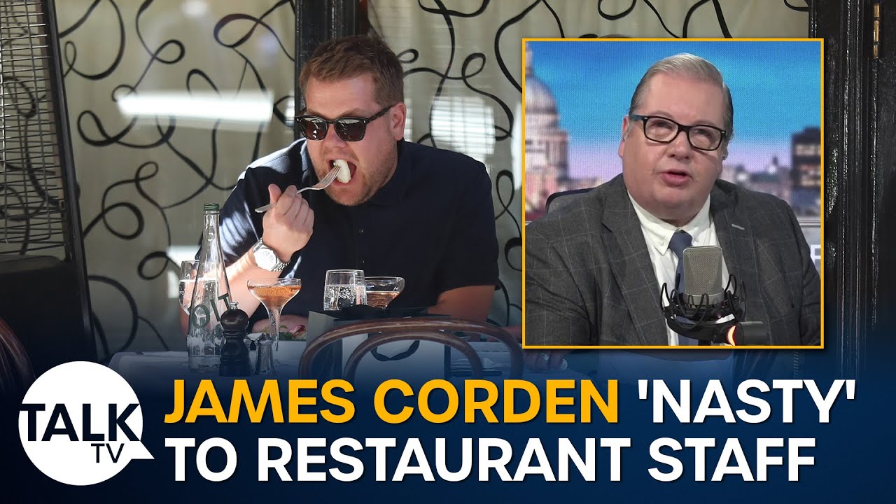 James Corden sorry after being ‘extremely nasty’ to restaurant staff