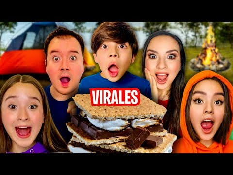 Receta viral de TIKTOK  S´MORES caseros