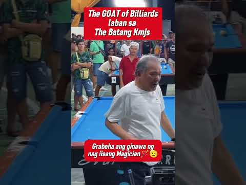 Batang Kmjs vs The Magician ganda ng laban 🪄🫡🎱 #efrenbatareyes #subscribe #jaybeesucal