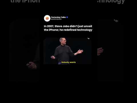 In 2007, Steve Jobs didn't just unveil the iPhone