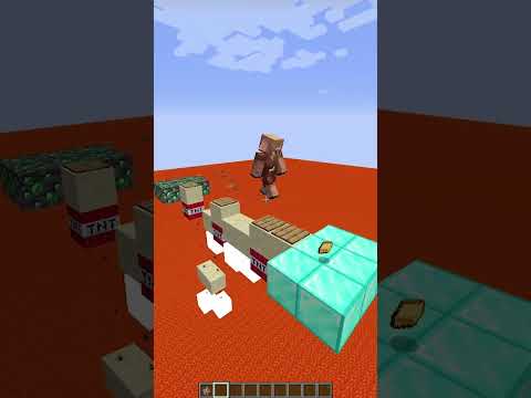 Minecraft Piglin IQ Test 😂 #Shorts
