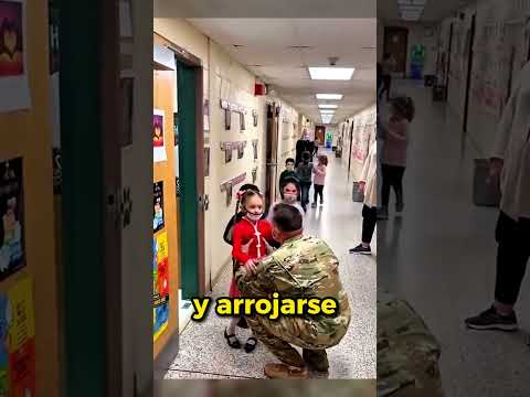 Este Padre Encuentra a Su Hija Después de Hacer el Ejército 😲❤️
