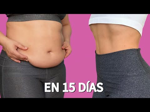 RETO ABDOMEN PLANO EN 15 DÍAS | Adiós barriga, panza o vientre caído | 6 mejores ejercicios | Nayla