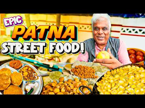 Ultimate Patna Street Food Tour: Litti Chokha, Jalebi, Kala Jamun, Mango Madness 😍🤤@FoodieRobin 