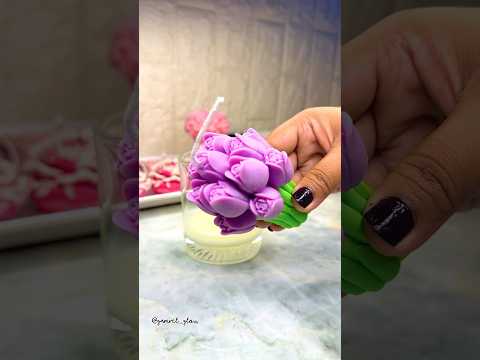 Block kar diya, par pyaar ab bhi immortal hai. #candles #candlecraft #candlebusiness #candlemaking