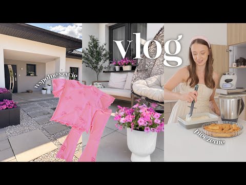 Zmiany wokół domu, wspólne szycie i pieczenie i dużo pogaduszek🩷 Vlog