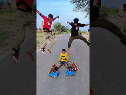 Mind-Blowing Tricks inInline Skating😳😨 #rollerskating #telent #skater #shoets #tiktok #trending