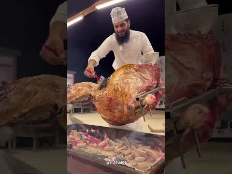 طبخ المها الافريقي ابو حراب مع الشيف احمد السعدي #اكسبلور #لحم #food