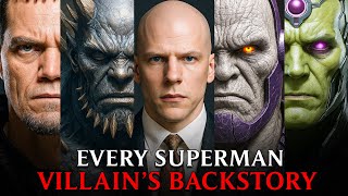 Every Superman Villain's Backstory To Fall Asleep To