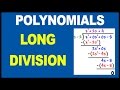 Dividing Polynomials: Techniques and Methods