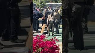 College Kids Protest at Cal Poly SLO #protest #calpoly #police