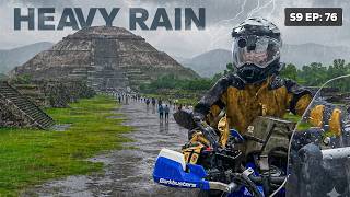 Surviving Mexico's Heavy Rains to Reach Ancient Pyramids 🇲🇽 S9 EP 77 | Pakistan to Americas
