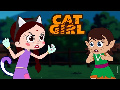 Chhota Bheem - Chutki Bani Cat Girl | Animated Action Videos | Cartoons for Kids in Hindi