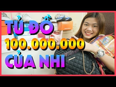 Tiết lộ tủ quần áo trăm triệu của Nhi | Nhi Yến Nguyễn