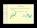 Even and Odd Functions in Trigonometry