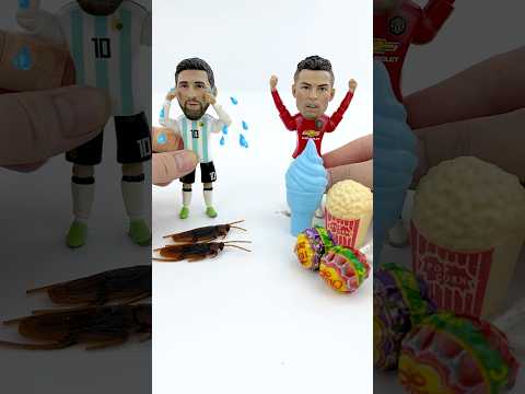 Satisfying with Unboxing 3 Ronaldo, Messi Cute Toys ASMR Videos #toys #ronaldo
