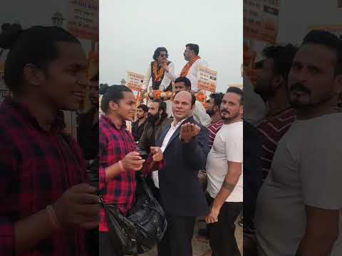 भोजपुरी के हीरो पवन सिंह काराकाट से लड़े|| Bhojpuri sansad power star Pawan singh #viralvideo