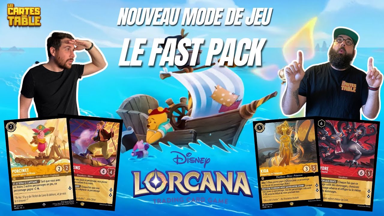 LORCANA - FAST PACK le nouveau mode de jeu