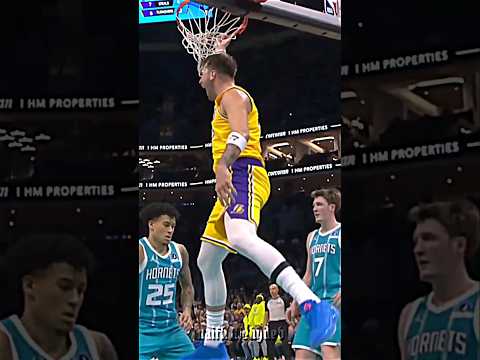 Luka with the DUNK OF THE YEAR 🤯🔥