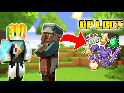 จะเป็นยังไง ถ้า "ผมคุยกับ Villager แล้วได้ของโครตโกง!?" | (Minecraft Datapack)