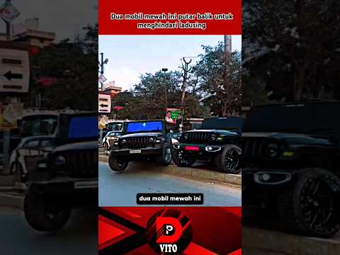 DUA MOBIL MEWAH PUTAR BALIK #viralvideo