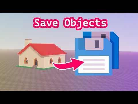 How to Save Parts + Models in Roblox Studio