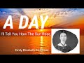 Emily Dickinson's Life and Poetry