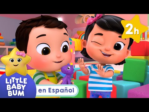 Construyendo con bloques de colores🌈| Canciones Infantiles| Caricaturas para bebés |Little Baby Bum