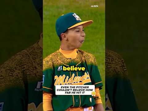 This Kid Hit The Homerun so Far Even the Pitcher Couldn’t Believe it!