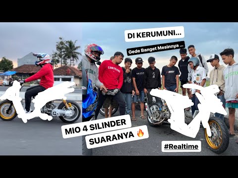 MIO 4 SILINDER LANGSUNG SETING KE JALAN BARU !