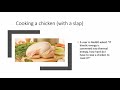 Cooking Chicken with Kinetic Energy Quiz