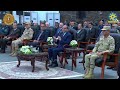 مداخلة الرئيس السيسي أثناء كلمة الدكتورة هالة السعيد في افتتاح محور التعمير بالإسكندرية