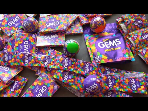 Gems opening video, surprise toys, chocolate opening video, lots of chocolates,Cadbury celebration