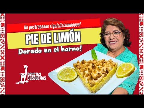 ¿Quieres un postre fácil y delicioso? Prueba este PIE de LIMÖN Peruano Dorado Natural sin Soplete