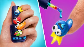 ✨🧚‍♀️ पेपर डॉल मेकओवर 🎀 | फैंटेसी पेपर मैनीक्योर 💅