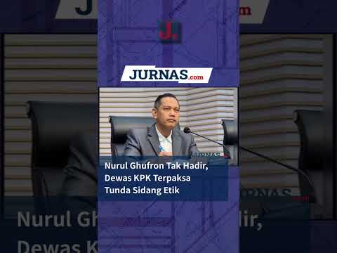 Nurul Ghufron Tak Hadir, Dewas KPK Terpaksa Tunda Sidang Etik