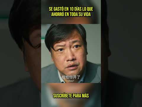 🤯 Se gastó en 10 días lo que ahorró en toda su vida #shorts
