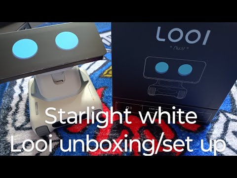 Starlight white Looi unboxing #looi #robot #chatgpt #ai #unboxing #setup #tutorial 