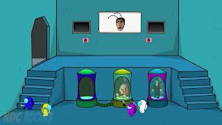 AMONG US ANIMATION ALIEN INVASION
