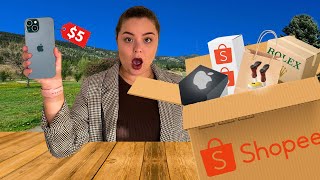 Comprei os produtos mais BARATOS da Shopee
