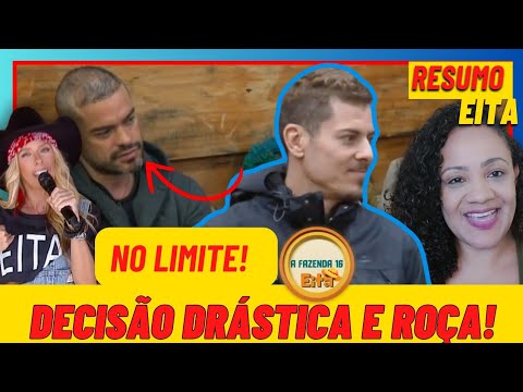 🤠A FAZENDA 2024: RESUMO DA MADRUGADA! Movimento PRO SACHA, GIZELLY E SIDNEY RIDICULARIZADOS E ROÇA!