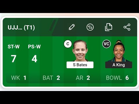 ST-W Vs PS-W Dream11 Prediction | ST-W Vs PS-W Dream11 Team | ST W Vs PS W Dream11 Prediction Today