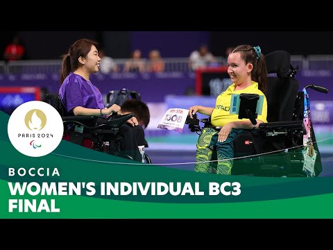 Yuen Kei Ho Wins Gold to Hong Kong in Women's Individual BC3 Final | Boccia - Paris 2024 Paralympics