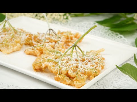 Hollerküchle Rezept (frittierte Holunderblüten)  - So machst du die perfekten Hollerküchle