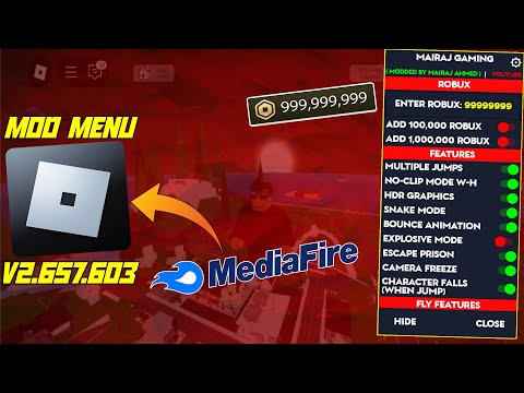 Roblox Mod Menu 2.657.603 - Fly, Speed, Jump | Roblox Mod Menu 2025